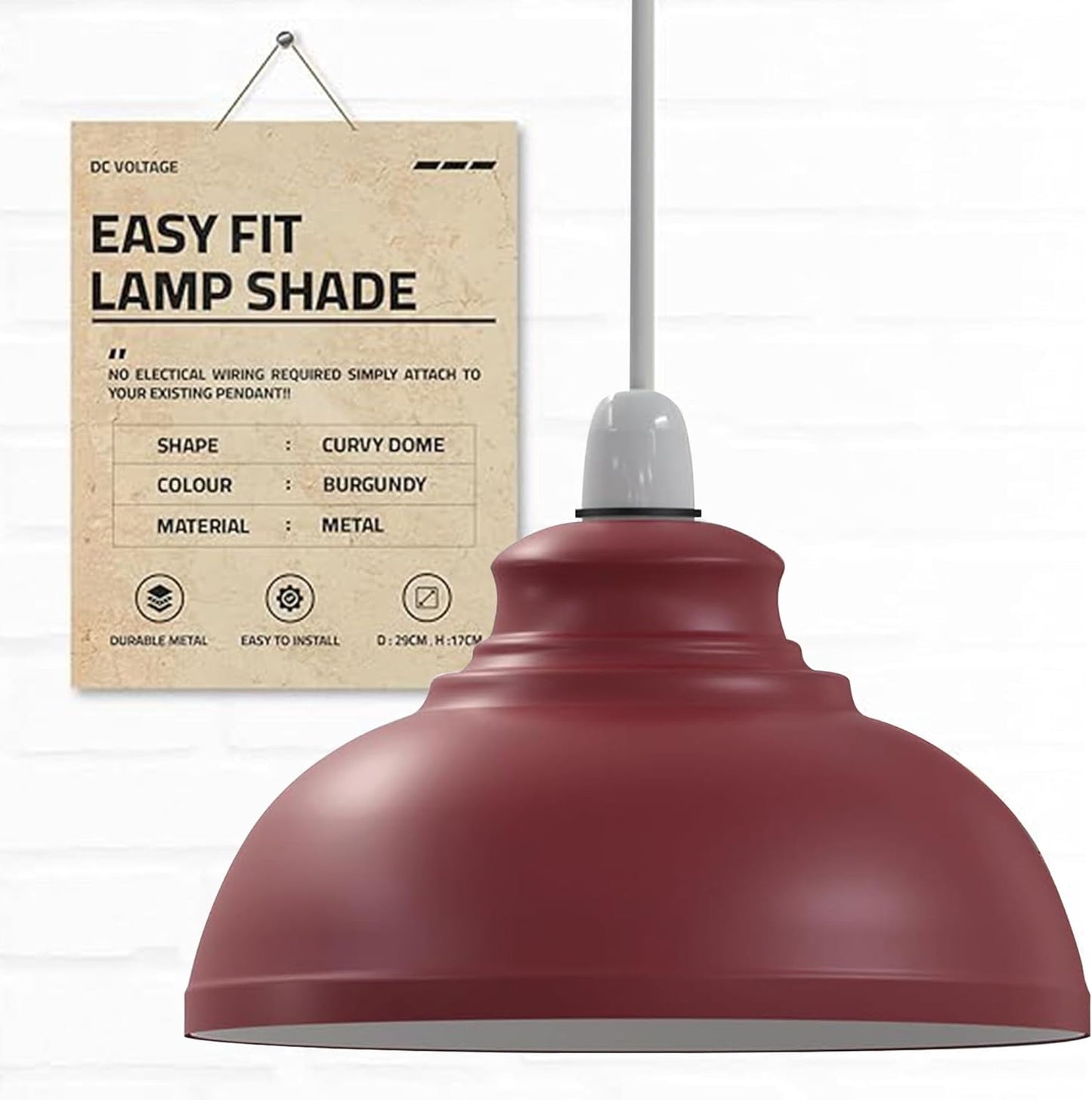 Retro Pendant Lamp Shades for Living Room ~ 2091-7