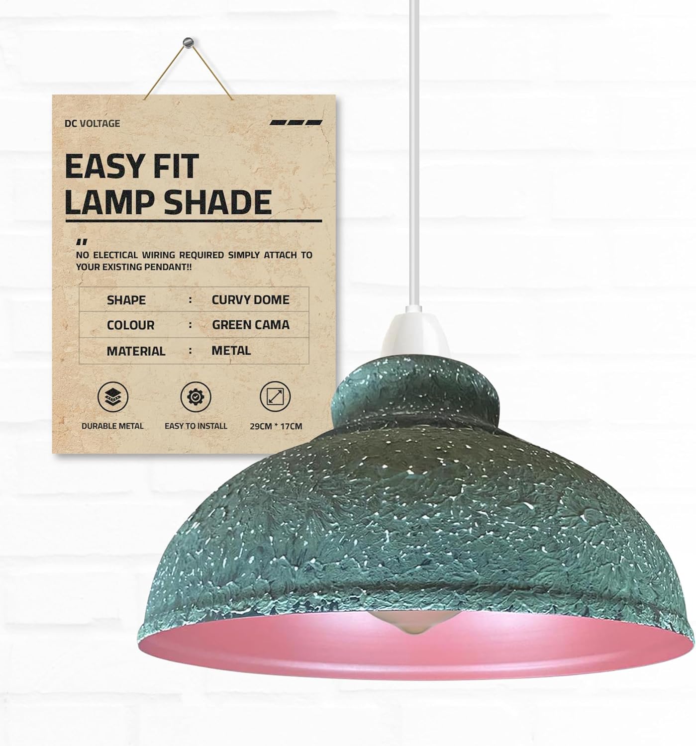 Retro Pendant Lamp Shades for Living Room ~ 2091-11