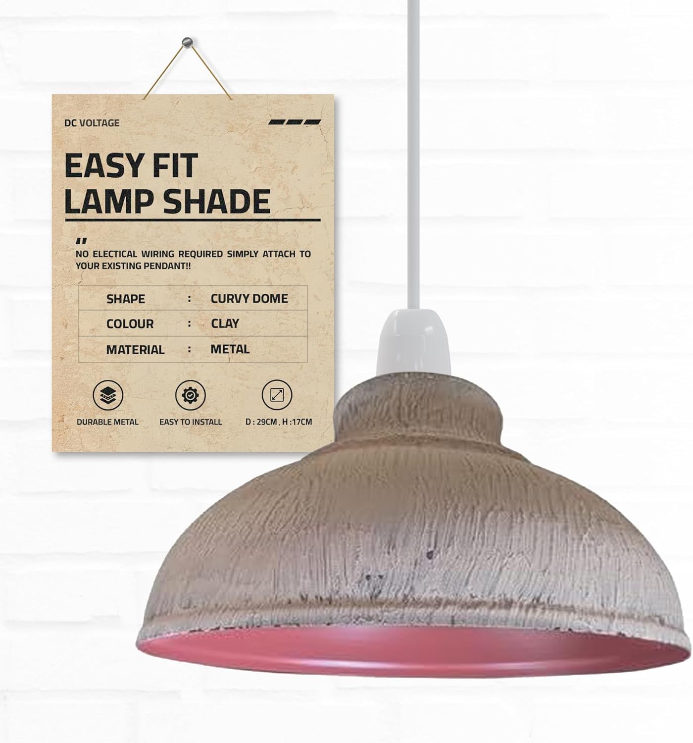 Retro Pendant Lamp Shades for Living Room ~ 2091-5